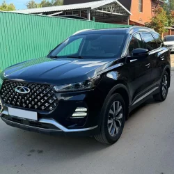 Вид с боку выкупленного авто Chery Tiggo 7 Pro 2021 г.